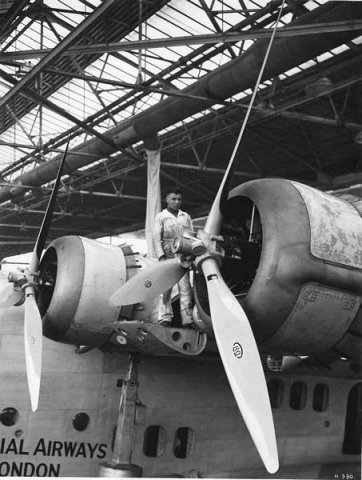 imperial airways empire flying boat 0370-0161